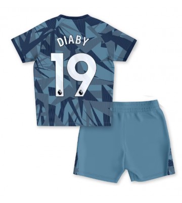 Aston Villa Moussa Diaby #19 Replica Third Stadium Kit for Kids 2023-24 Short Sleeve (+ pants)
